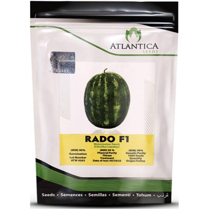 Seed- Watermelon- Hybrid- Rado- Atlantica بذر هندوانه هیبرید رادو آتلانتیکا