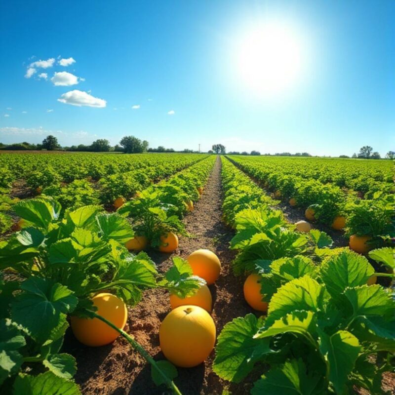 کشت ملون و آفات و بیماری‌ها