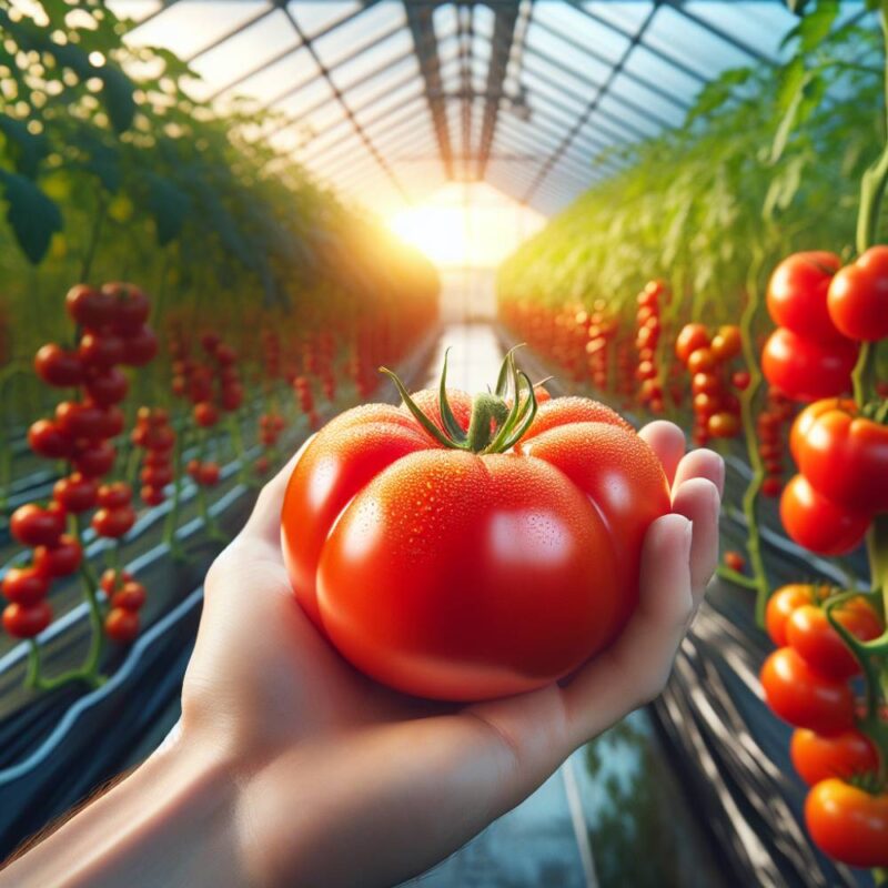 کشت گوجه گلخانه‌ای و آفات و بیماری‌ها و روش‌های کنترل